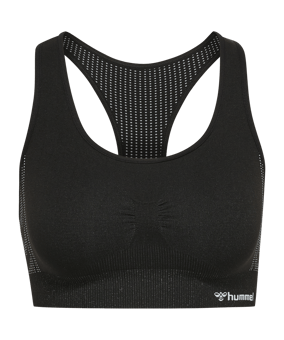 Hummel hmlSHAPING Sport-BH Damen Schwarz F2001