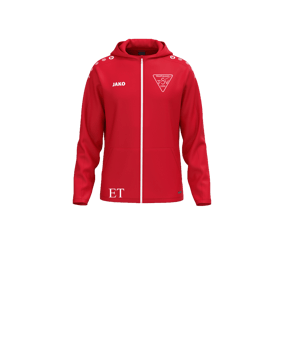 JAKO One Kapuzenjacke Kids Rot F100