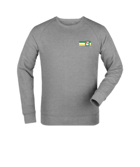Merch Roller Sweatshirt Heather Grey  | #logo4c