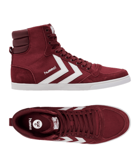 Hummel Slimmer Stadil High Sneaker Rot F3661 - rot