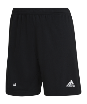adidas Entrada 22 Trainingsshort Damen Schwarz