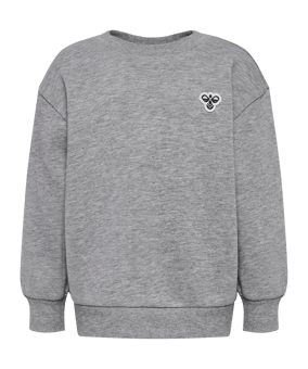 Hummel Mini Loose Bee Sweatshirt Kids Grau F2006 - grau