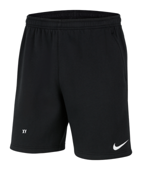 Nike Park 20 Fleece Short Kids Schwarz Weiss F010