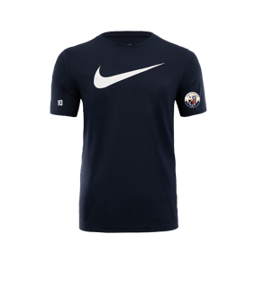 T-shirt Nike Park 20 Swoosh bleu F451 