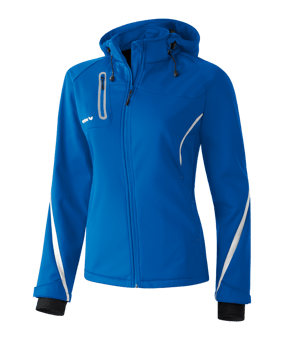Erima Softshell Jacke Active Wear Damen Blau - blau