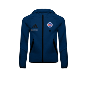adidas Tiro Travel Jacke Kids Dunkelblau