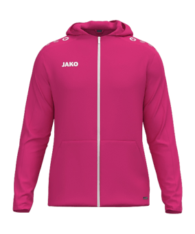 JAKO One Kapuzenjacke Damen Rosa F170 - rosa