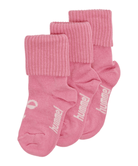 Hummel Mini Bee 3-Pack Socken Kids Rosa F3203 - rosa