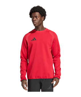 adidas Tiro Travel Sweatshirt Rot - rot