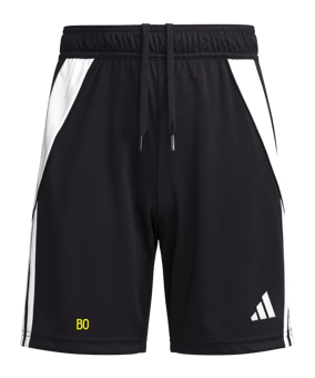 adidas Tiro 24 Short Kids Schwarz Weiss