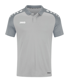 JAKO Performance Poloshirt Grau Grau F845 - grau