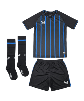 Castore Trikot Set 2025/2026 Kinder Schwarz - schwarz