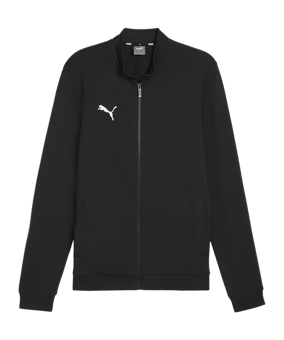 PUMA teamGOAL Casual Trainingsjacke Schwarz Weiss F03 - schwarz