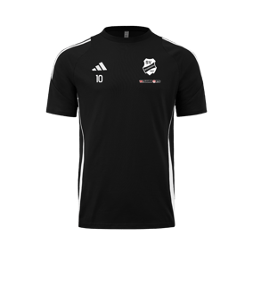 adidas Tiro 24 T-Shirt Schwarz Weiss