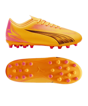 PUMA ULTRA Play FG The Forever Faster Kids Orange C03 - arancione