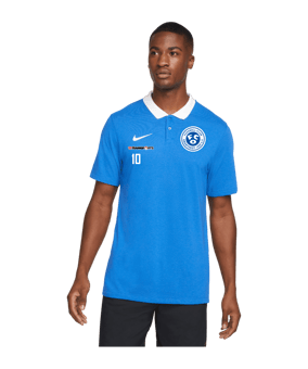 Nike Park 20 Poloshirt Blau Weiss F463