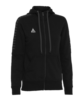 Select Torino Kapuzenjacke Damen Schwarz F111 - schwarz