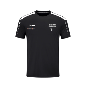 JAKO Power Trikot Schwarz Weiss F800
