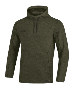 JAKO Premium Basic Kapuzensweatshirt Khaki F28
