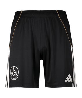 adidas 1.FC Nürnberg Short 3rd 2025/2026 Schwarz - schwarz