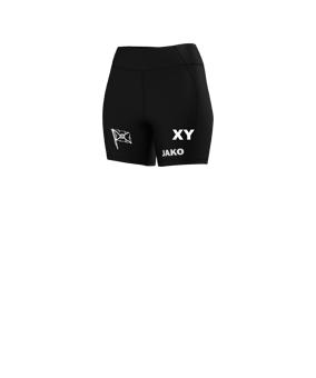 JAKO Indoor Power Leggings Damen Schwarz F800