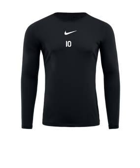 Nike Park First Layer Top Schwarz F010