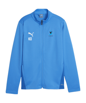 PUMA teamGOAL Trainingsjacke Kids Blau F02