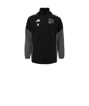 Veste de pluie adidas Tiro 25 Competition enfants noires