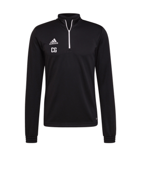 adidas Entrada 22 HalfZip Sweatshirt Schwarz