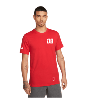 Nike Park 20 T-Shirt Rot Weiss F657