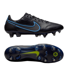 Nike Tiempo Legend IX Renew Elite SG-Pro AC Schwarz F004 - schwarz