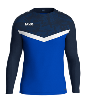 JAKO Iconic Sweatshirt Blau F403 - blau