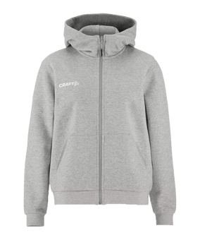 Craft Community 2.0 logo Dames Jack met  capuchon grijs F950000 - grijs