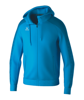 Erima EVO STAR Kapuzenjacke Kids Blau - blau