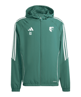 adidas Tiro 24 Windbreaker Kids Grün Weiss
