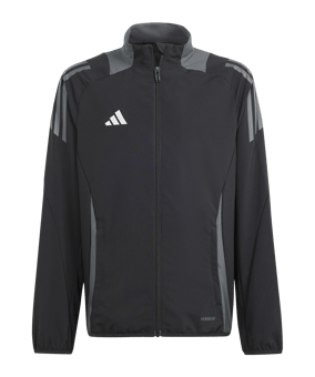 adidas Tiro 24 Competition Präsentationsjacke Kids Schwarz - schwarz