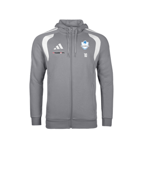 adidas Tiro 26 League Kapuzenjacke Grau