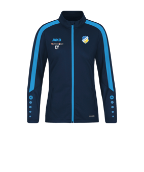JAKO Power Polyesterjacke Damen Blau F910 