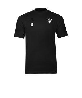 adidas Tiro Travel T-Shirt Schwarz