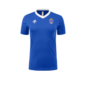 Maillot adidas Entrada 22 femmes bleu blanc 