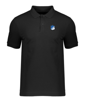 Stanley & Stella Merch Prepster 2.0 Polo Schwarz  | #logo 4c