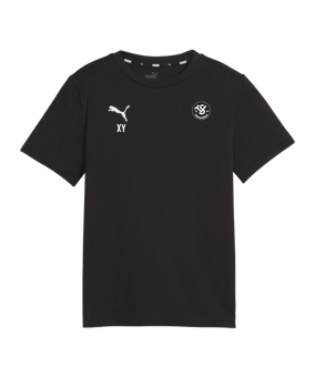 PUMA teamGOAL Casuals T-Shirt Kids Schwarz F03