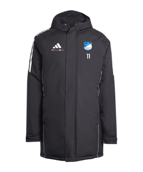 adidas Tiro 24 Winterjacke Schwarz Weiss