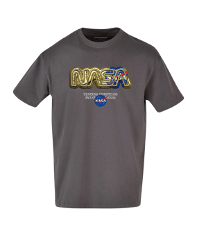 Mister Tee Nasa Hq Oversized T-Shirt Beige - beige