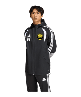adidas Tiro 26 Regenjacke Schwarz
