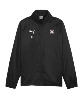 PUMA teamGOAL Allwetterjacke Schwarz Weiss F03