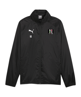 PUMA teamGOAL Allwetterjacke Schwarz Weiss F03