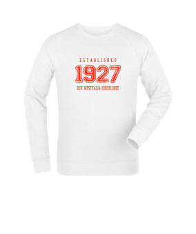 Merch Roller Sweatshirt White | #established