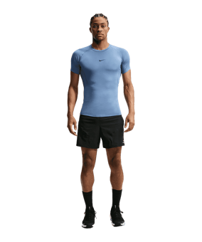 Nike Pro T-Shirt Blau F459 - blau