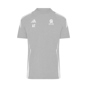 adidas Tiro 24 T-Shirt Grau Weiss